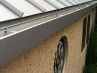 metal gutter